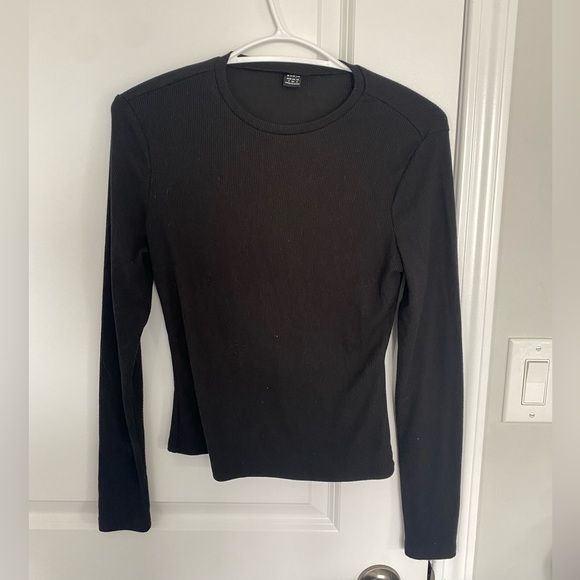 SHEIN Tops - Plain black long sleeve size small
